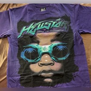 Hellstar Purple Goggles T-shirt Men’s Size Large- BRAND NEW !!